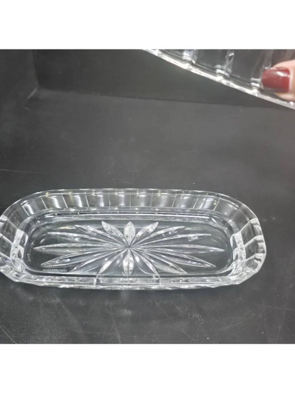 Marquis by Waterford Sheridan Clear Crystal Covered Butter Dish 7.5
